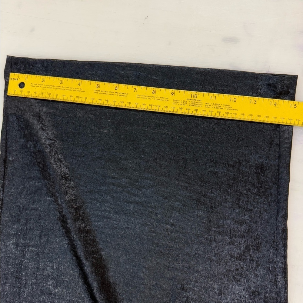 NWT Johnny Was Black Shimmer Wide Leg Pants PLUS 3X $265 Elastic Waist Pull‎ On - Picture 10 of 15